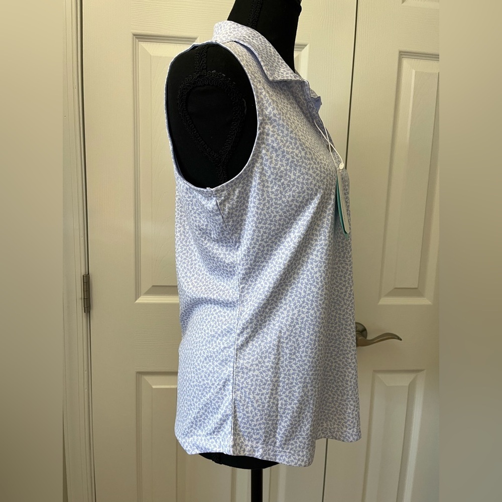 Greg Norman Collection Women's Polo Sleeveless Medium - Picture 2 of 10